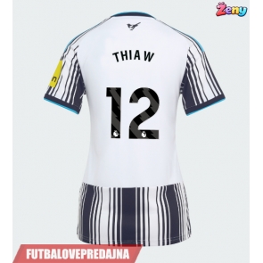 Lacne Ženy Futbalové dres Newcastle United Malick Thiaw #12 2026-27 Krátky Rukáv - Domáci